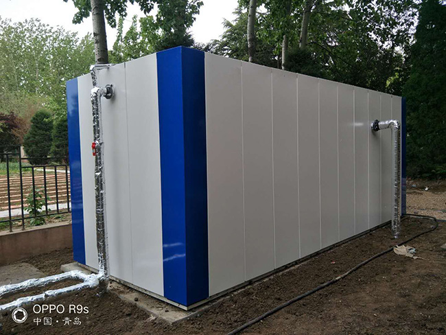 一體化污水處理設(shè)備使用現(xiàn)場