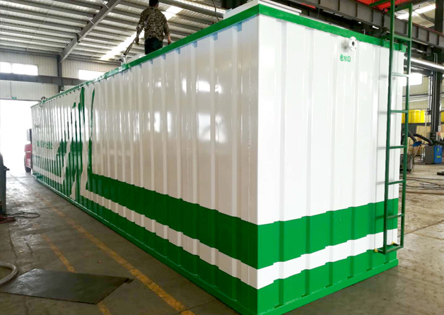 智慧型一體化污水處理設備發(fā)貨