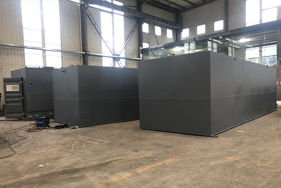 150噸地埋式污水處理設備1