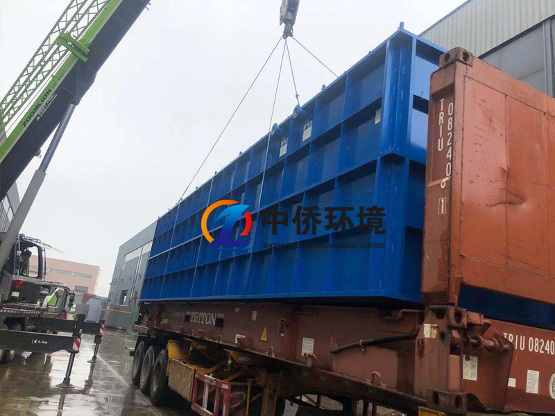 出口泰國(guó)曼谷一體化污水處理設(shè)備發(fā)貨圖