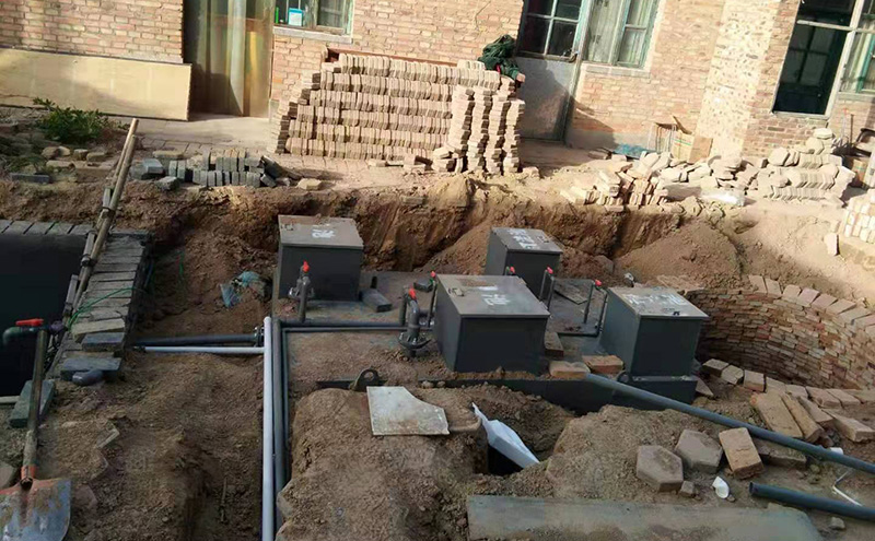 河北衡水地埋式污水處理設備項目