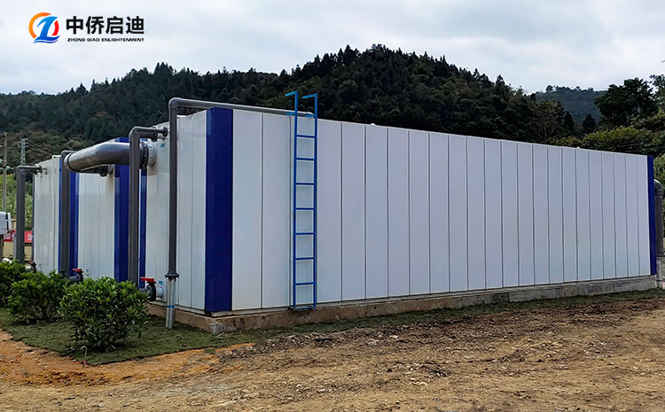 MBR膜一體化污水處理設(shè)備使用安裝現(xiàn)場圖